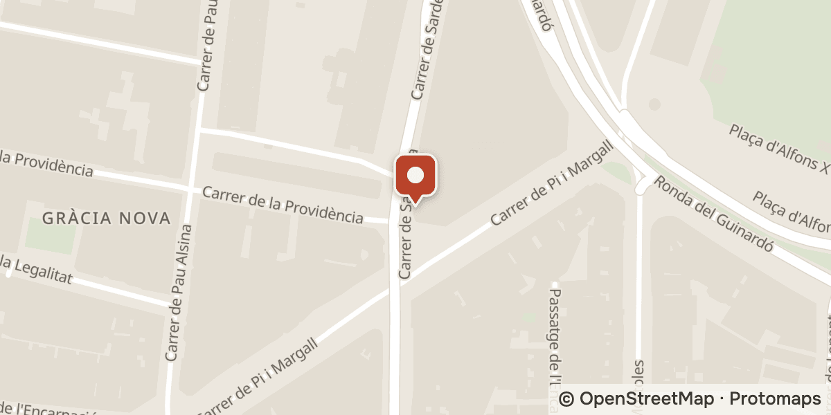 Mapa: Carrer de Sardenya, 494