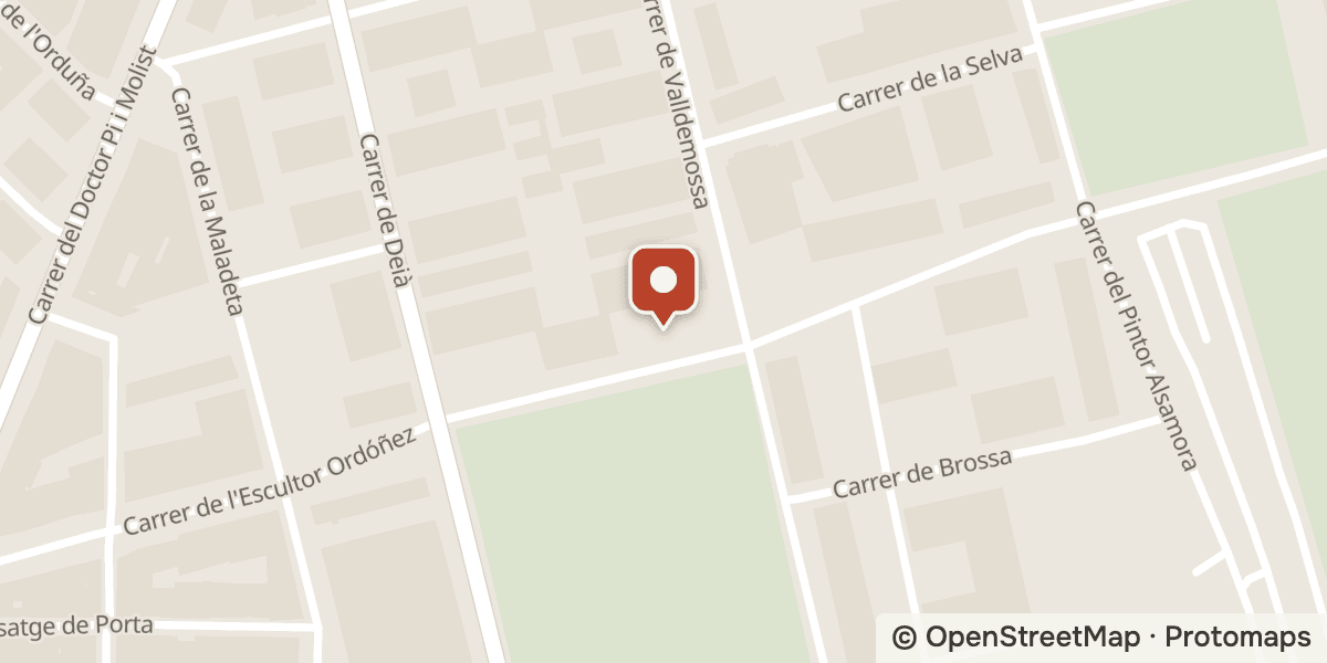Mapa: Carrer de l'Escultor Ordóñez, 79