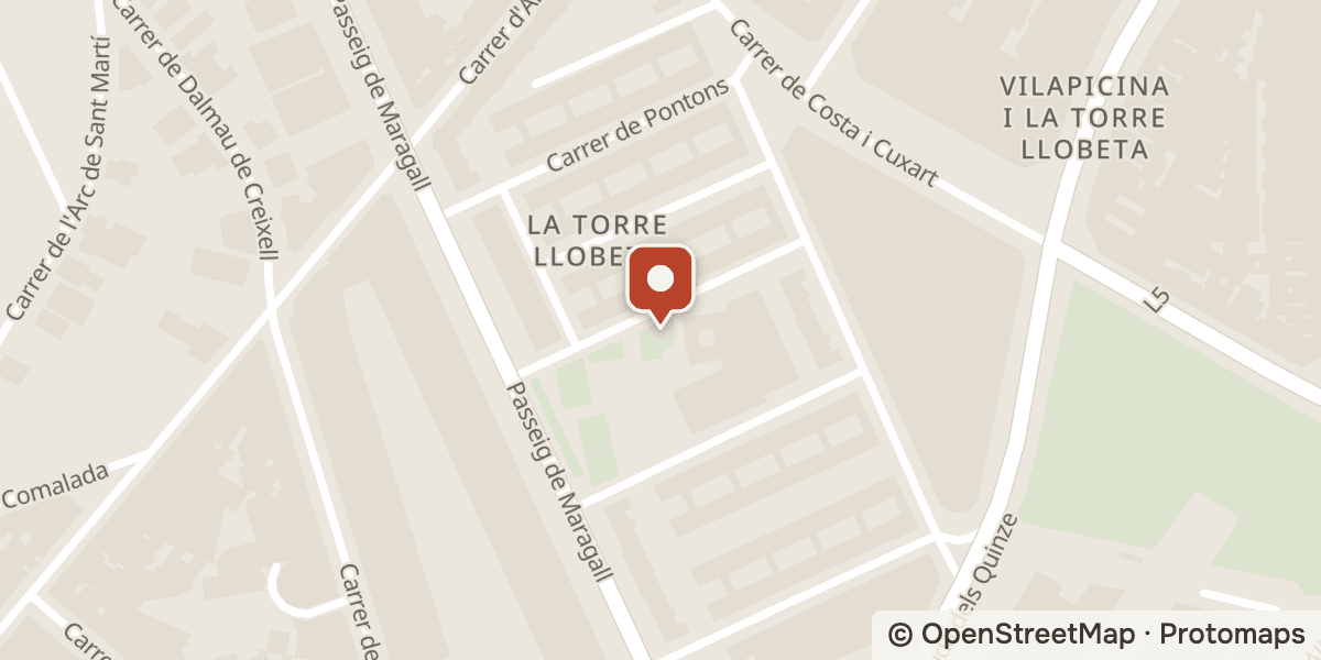 Mapa: Carrer de Santa Fe, 2