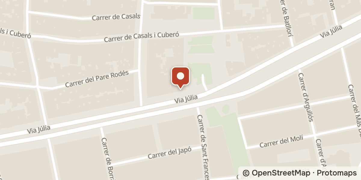 Mapa: Via Júlia, 95