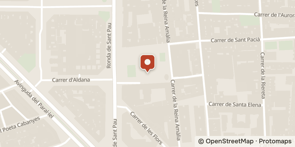 Mapa: Pl Josep M Folch i Torres, 1