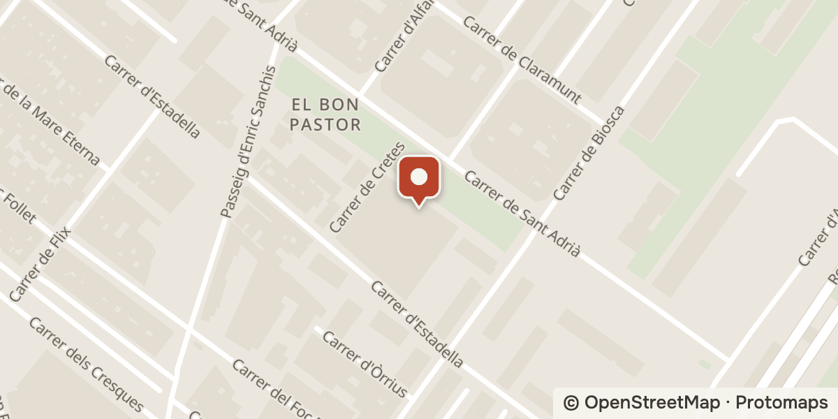 Mapa: Carrer de Sant Adrià, 154