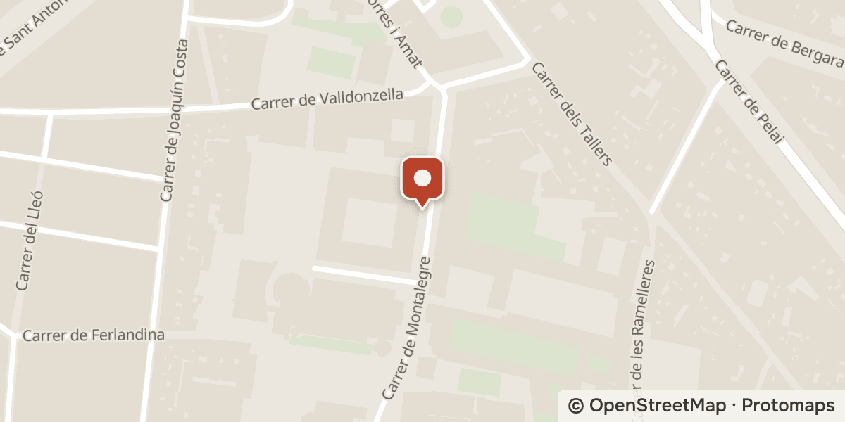 Mapa: C Montalegre, 7
