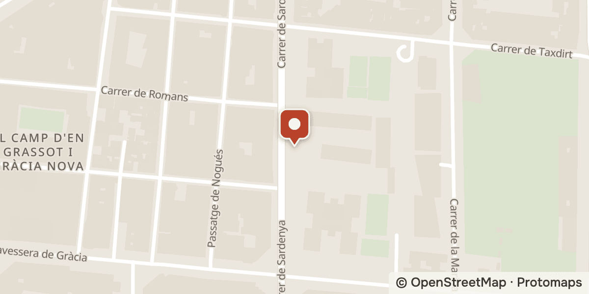 Mapa: Carrer de Sardenya, 438
