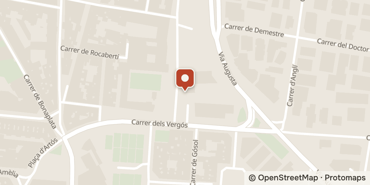 Mapa: Carrer del Cardenal Sentmenat, 6