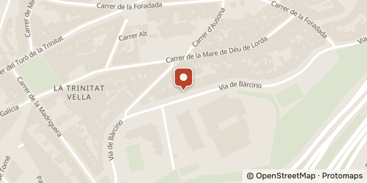 Mapa: Via Bàrcino, 60