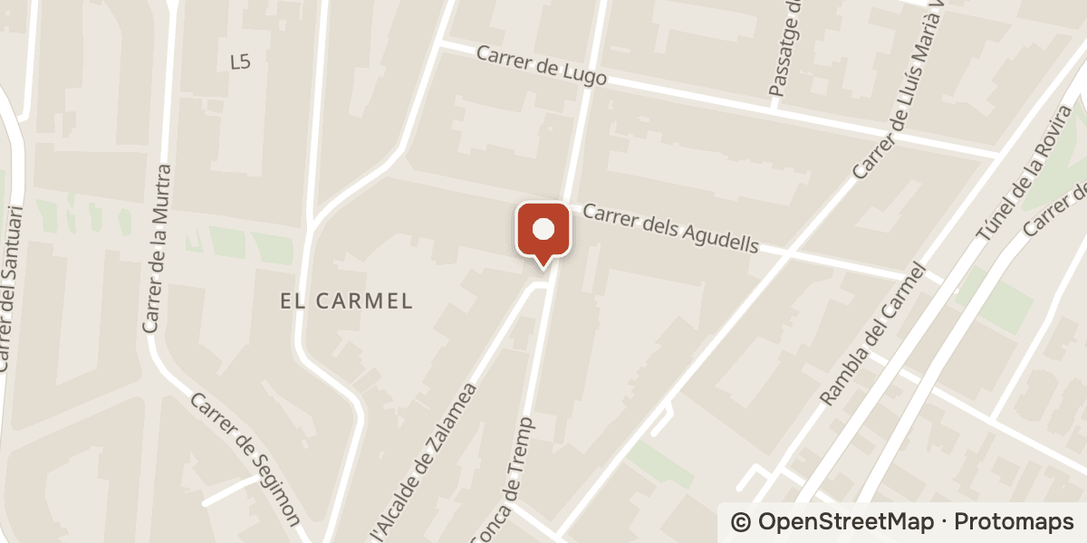 Mapa: Carrer de la Conca de Tremp, 46