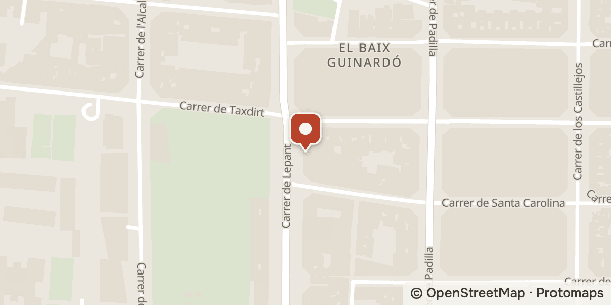 Mapa: Carrer de Lepant, 410